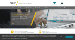 Desktop Screenshot of novia-financial.co.uk